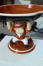 College Treasures Texas Longhorns Mascot Candy Dish new in box - $24.85