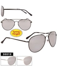 Unisex Mens and Womens Fashion Style 30012 Sunglasses with Mirrored Lens - $8.99