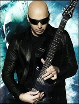 Joe Satriani with his Signature Ibanez JS Series guitar 2015 pin-up phot... - £3.38 GBP