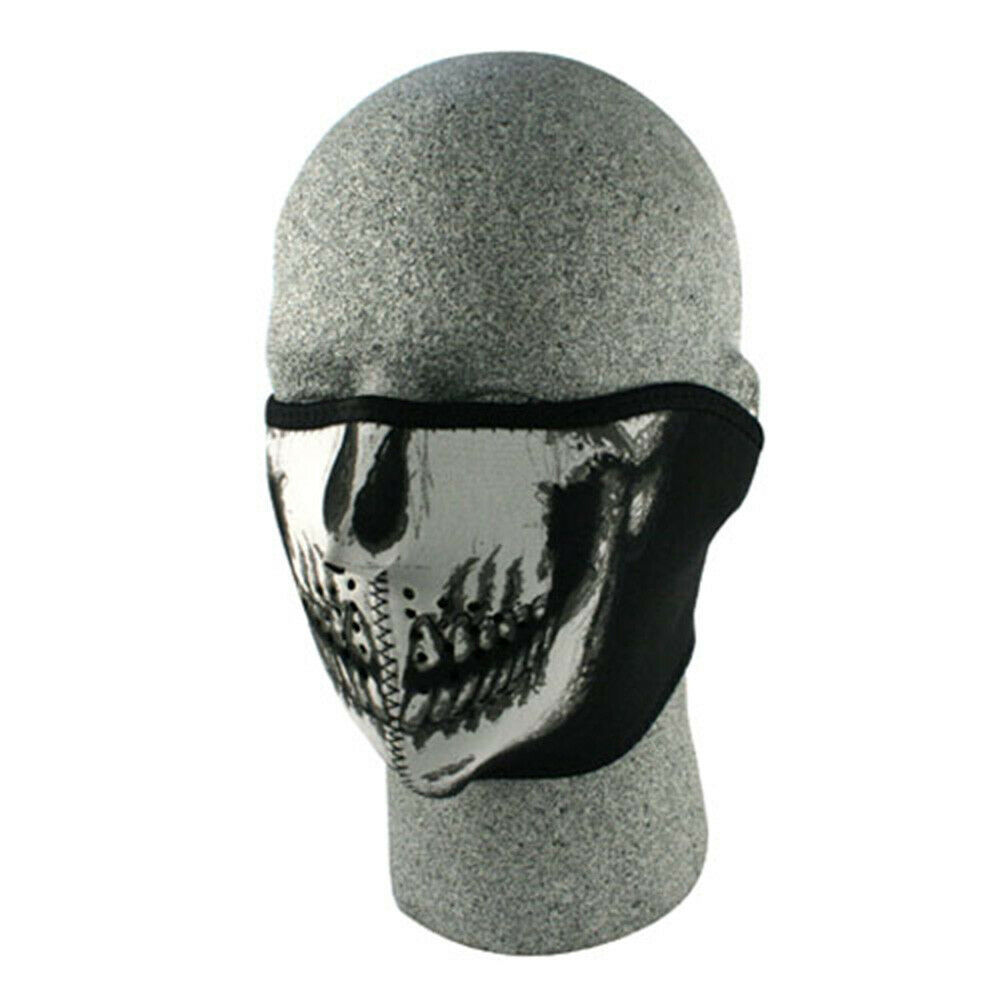 Balboa WNFM002HG Glow In The Dark Neoprene 1/2 Face Mask - Skull Face - $14.96