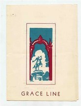 S S Santa Paula Breakfast Menu Grace Line Sept 17 1959 - $14.85