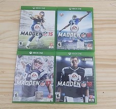 Xbox One Madden 15 16 17 18 NFL 4 Games - $11.83