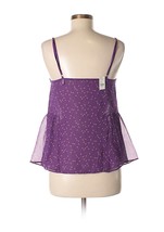 Stella Mccartney Purple Silk Star Print Camisole Top New Nwt Med Medium - $99.00