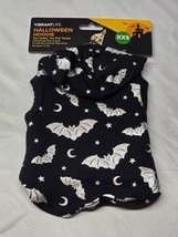 VIBRANT LIFE Dog And / Or Cat Hoodie SILVER BATS Halloween Outfit - Size... - $6.72