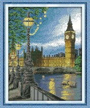 Counted Cross Stitch Kit 14 Count London Tower 35X42CM - $10.99