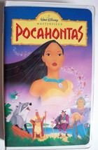 Disney Masterpiece POCAHONTAS Animated Video VHS 1996 EXCELLENT Tested - £4.70 GBP