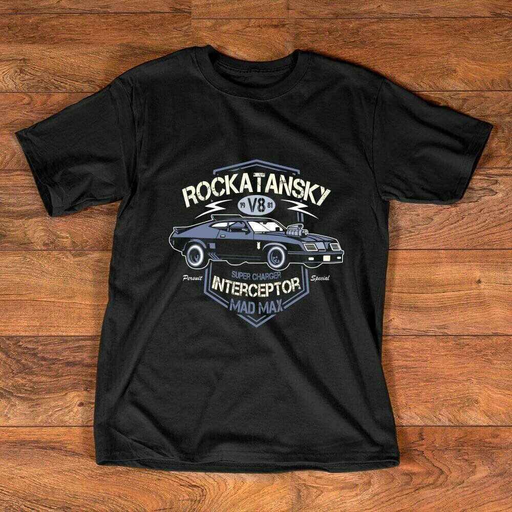 Mad Max Rockatansky Interceptor Ford Falcon the last V8 T-Shirt - $24.75+