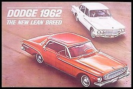 1962 Dodge Brochure, Dart, Lancer, GT, Xlnt! - $12.25