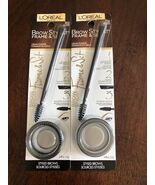 (2) Loreal Brow Stylist Frame &amp; Set Cream Pomade New &amp; Sealed 212 - Blonde - $12.44 CAD