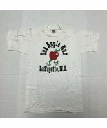 Vintage Apple Run Lafayette, NY Fun Run T Shirt Single Stitch Medium - $283.66 MXN