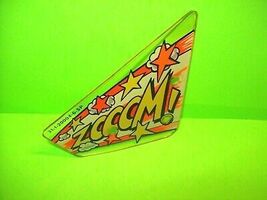 Bally PARTY ZONE Original 1991 Arcade Pinball Machine Screened Plastic S... - $12.14