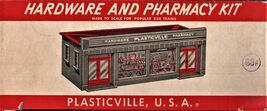 HO Trains - Plasticville Structure Hardware and Pharmacy - $14.00