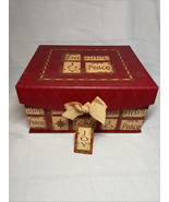 Christmas Box Carboard Gift Packages Holiday Presents Decorative Large - $12.62
