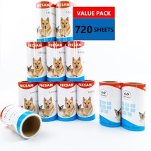 Lint Roller Refills Only - 720 Sheets(12 Pack) - Value Set, Extra Sticky... - $16.99