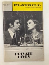 1969 Playbill Billy Rose Theatre Tammy Grimes, Brian Bedford in Private Lives - £11.32 GBP