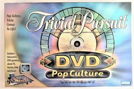 Trivial Pursuit DVD Pop Culture Board Game by Hasboro 2003 - $10.95