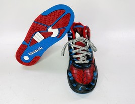 Reebok Spiderman Youth Shoes Reverse Jam Mid Size 3 With Box Included - $46.47