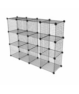 Only Garment Racks Metal Wire Storage Cubes, Modular Shelving Grids, Min... - $69.95