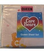 New Care Bears 4 Piece 100% Cotton Queen Size Sheet Set Multi-color Print - $127.75 CAD
