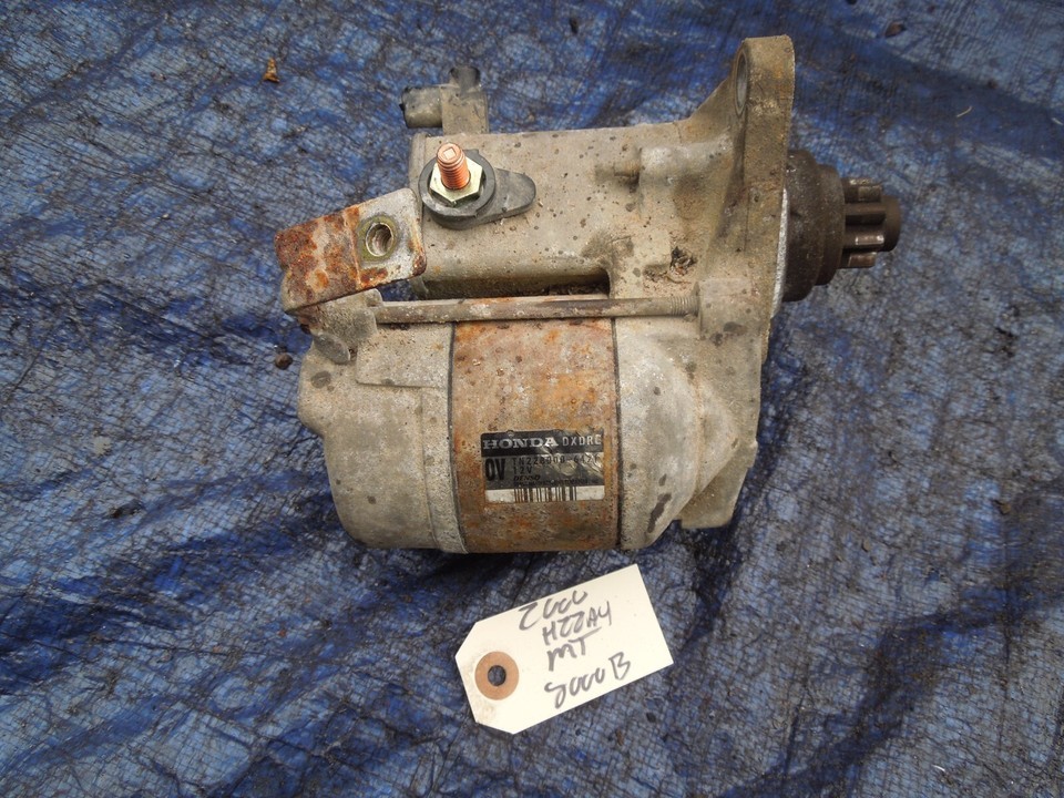 93-01 Honda Prelude manual transmission starter motor H22 H22A4 VTEC H22... - $99.99