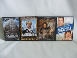 DVD Lot 4 Movies Coming To America Jack Jill Lord Of The Rings Ancient A... - $13.98