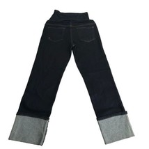 Kut From The Kloth Cameron Maternity Cropped Cuffed Dark Wash Jeans Size 6 - $24.74