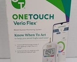 ONETOUCH VERIO FLEX BLOOD GLUCOSE MONITORING SYSTEM COLOR SURE BRAND NEW... - £19.83 GBP