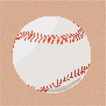 Pepita Needlepoint Canvas: Baseball, 7&quot; x 7&quot; - £39.54 GBP+
