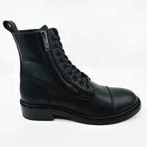 Thursday Boot Co Major Black Leather Womens Zipper Combat Mid Calf Boots - $79.95+