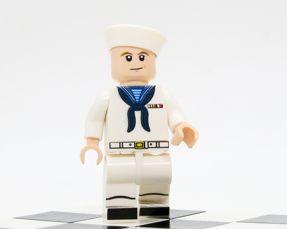 Custom minifigures US Navy Sailor 8039_06 - $4.95