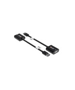 Club 3d CAC-2013 DISPLAYPORT PORT 1.2 MALE VGA FEMALE ADAPTER BLACK - $76.04 CAD