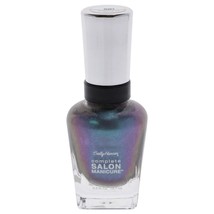 Sally Hansen - Complete Salon Manicure Nail Color, Metallics, Black and Blue - £3.48 GBP