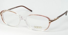 Röhm 467 Col.1109 Clear /TAWNY Brown /GOLD Eyeglasses Glasses Rohm 52-15-130mm - £44.13 GBP