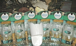 (6) Febreze Plug Dual Scented Oil Noticeables refills FROSTED PINE Holiday Scent - £40.55 GBP