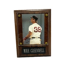 Mike Greenwell # 39 Boston Red Sox 1998 Wooden Plaque Photo Card Basebal... - $250.74 MXN