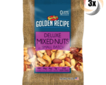 3x Bags Gurley&#39;s Golden Recipe Deluxe Mixed Nuts | Small Batch | 2.75oz - £12.92 GBP