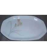  Philippe Deshoulieres PASTEL FLOWER PATTERN Oval Platter MADE IN FRANCE - $39.59