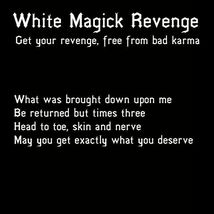 100x FULL COVEN WHITE MAGICK REVENGE WITHOUT CONSEQUENCES MAGICK Witch Cassia4  image 2