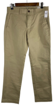 Gap Straight Khaki Dress Pants 30 x 30 30x30 Mens NEW - £34.75 GBP