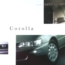 1995 Toyota COROLLA sales brochure catalog US 95 DX LE - $6.00