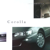 1995 Toyota COROLLA sales brochure catalog US 95 DX LE - £4.69 GBP