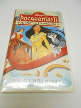 Vintage Disney&#39;s Pocahontas ll-2 Journey to a new World Clamshell VHS 1998 - £7.20 GBP
