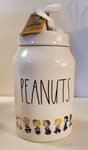 Snoopy Peanuts x Rae Dunn Canister Charlie Brown Lucy Woodstock - NEW WITH TAG ! - £31.16 GBP