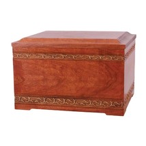 Cherry Memory Chest Wood Cremation Urn - £252.78 GBP