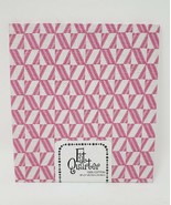 #148 Imported Fabric Central Fat Quarter 100% Cotton - New - Pink and White - £3.65 GBP