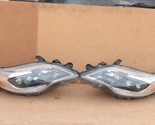 13-16 Toyota Avalon Halogen Headlight Head Light Lamps Set L&amp;R POLISHED - $445.47