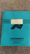 Cincinnati Milacron Machine Acramatic IV Contouring Control Manual #- 61... - $121.59