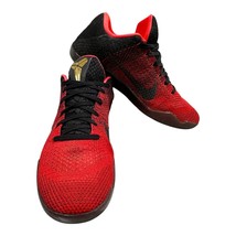 Nike Kobe 9 Ix Elite Low University Red 693045-600 2014 Black Rare Size 10 - £159.11 GBP