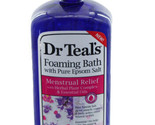 Dr Teals Menstrual Relief Foaming Bath with Pure Epsom Salt -34 oz - £12.23 GBP