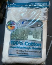 Indera Expedition Weather Weight Thermal Long Sleeve Beige  EXTREME COLD... - €20,30 EUR